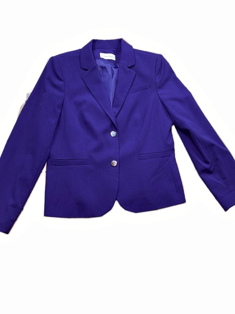 Calvin Klein Purple Blazer size 12/14